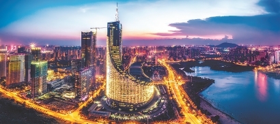 合肥市夜景