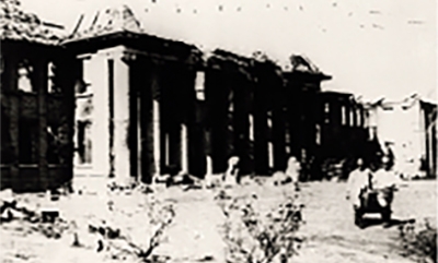 1937年8月，日本飞机轰炸上海，同济大学校舍遭破坏.jpg